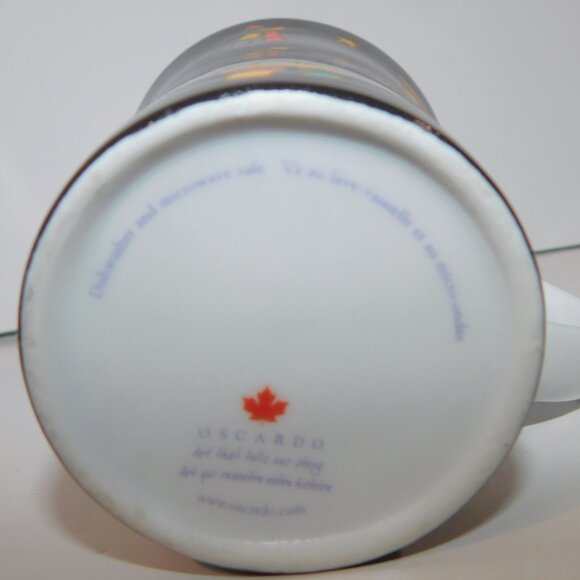 Set 2 Retired Oscardo Dawn Oman Inukshuk native aboriginal Porcelain Mug - Picture 9 of 9